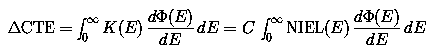 equation for integrated damage